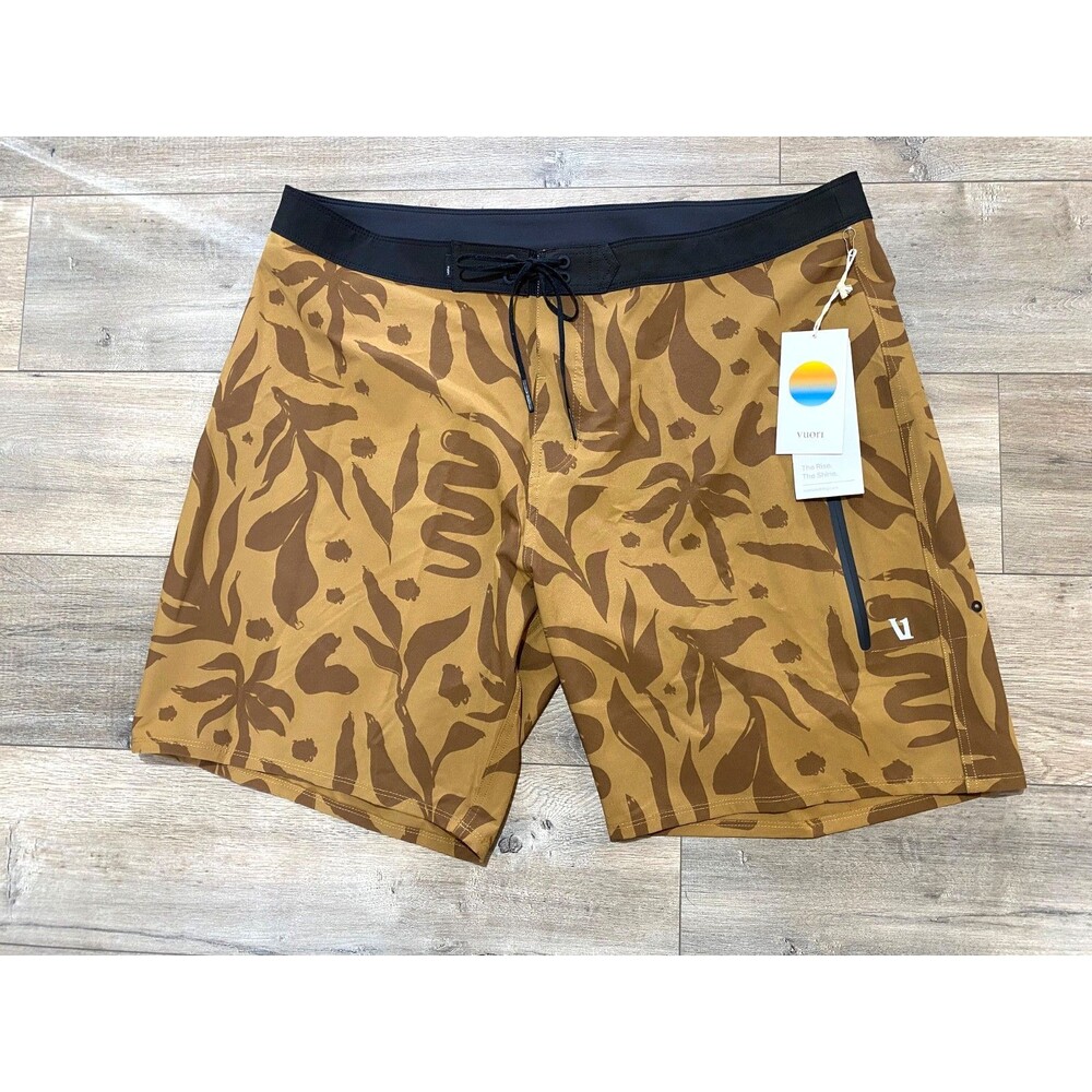 NWT VUORI Infinity Boardshort Mens 38 Shittake Reverie Rob Machado Collection